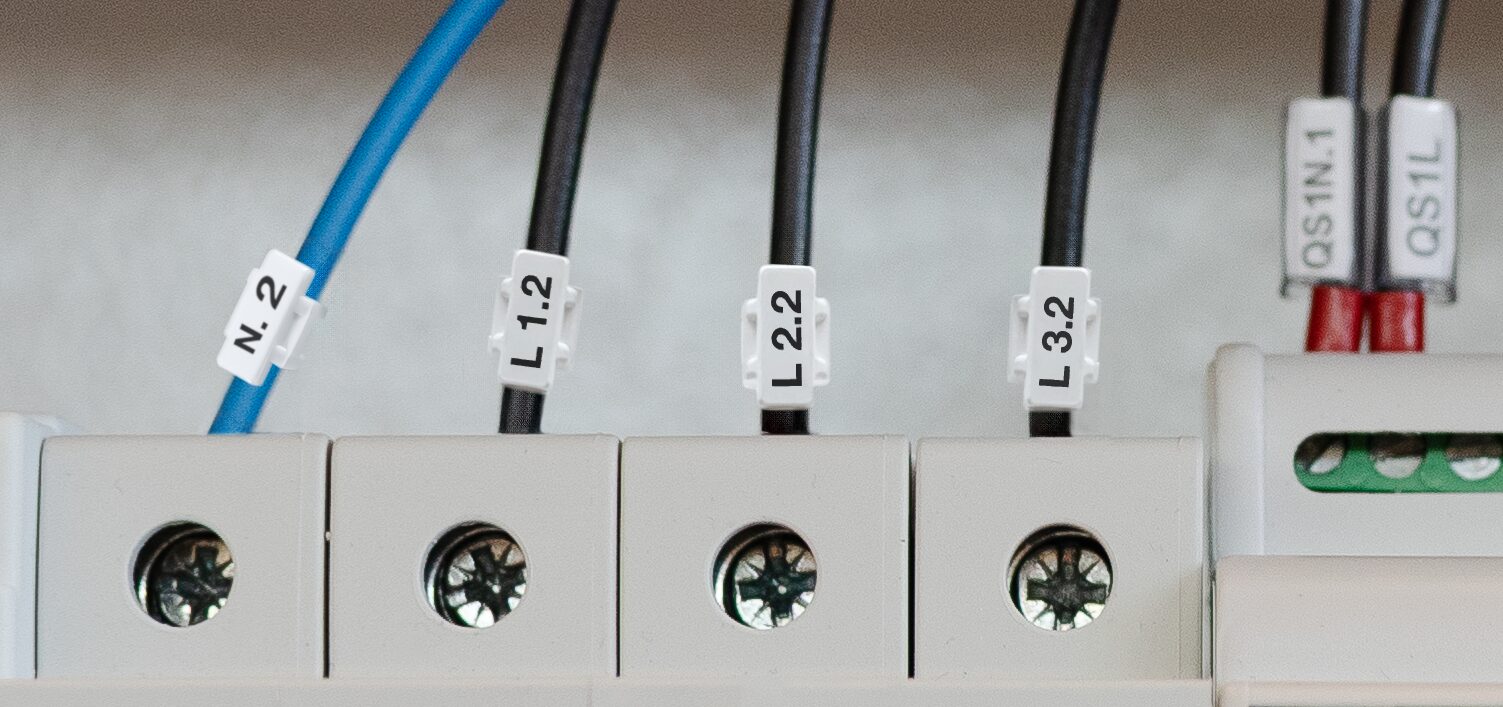 tessere marcafilo per siglatura cavi elettrici