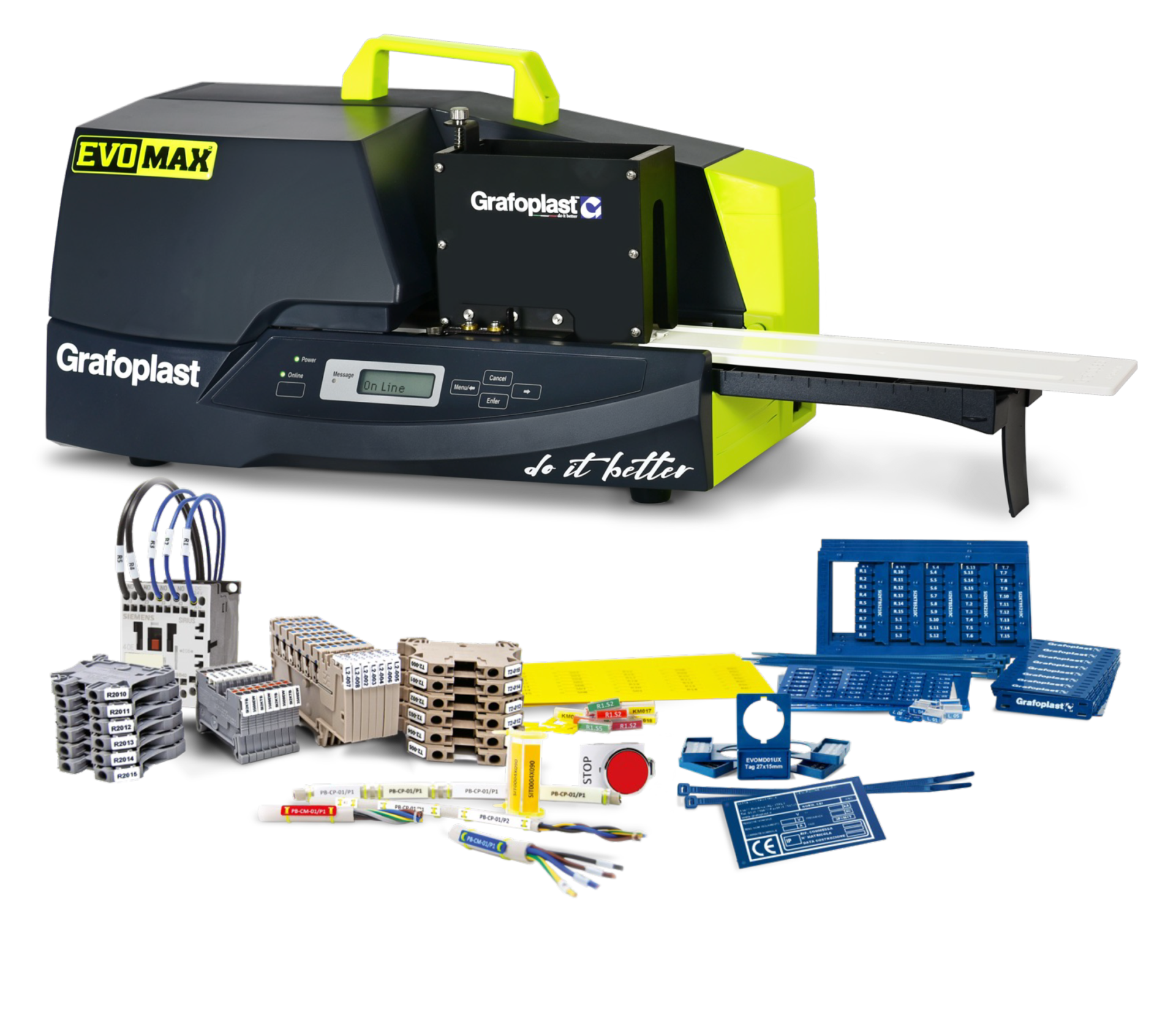 stampante a trasferimento termico Evomax